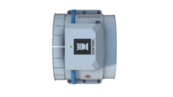 Purificateur d'air résidentiel SaniAIRx - Vue de dessus